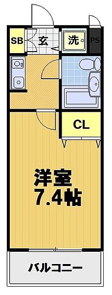 ルミネスプラザ 208｜京都府京都市右京区西院北矢掛町(賃貸マンション1K・3階・21.60㎡)の写真 その2