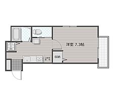 casa verde高辻 203 ｜ 京都府京都市下京区骨屋町（賃貸マンション1K・2階・26.00㎡） その2