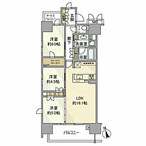 プレミスト大津京  ｜ 滋賀県大津市皇子が丘3丁目（賃貸マンション3LDK・13階・74.35㎡） その2