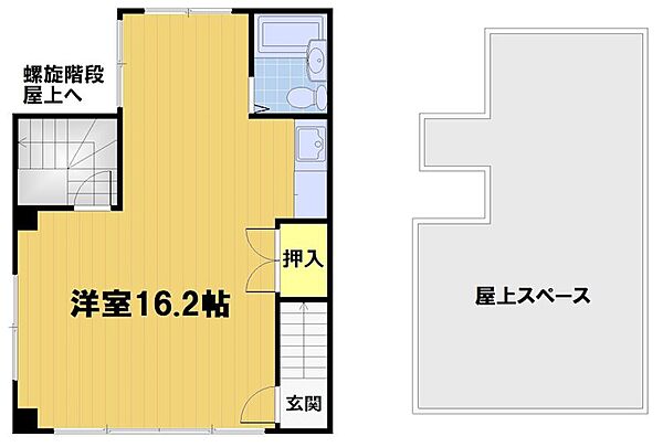 東寺ビル 3F｜京都府京都市南区西九条比永城町(賃貸マンション1R・3階・26.37㎡)の写真 その2