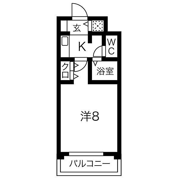 グランドパレス京都烏丸五条 702｜京都府京都市下京区万寿寺町(賃貸マンション1K・7階・22.72㎡)の写真 その2