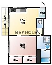 シャローム石田 302 ｜ 京都府京都市右京区梅津中村町32-16（賃貸マンション1LDK・3階・42.78㎡） その2