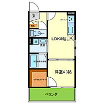 コンフォルタ京都西 301 ｜ 京都府京都市南区吉祥院定成町15-1（賃貸アパート1LDK・3階・33.36㎡） その2