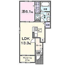 グラン　シエル 101 ｜ 滋賀県大津市見世2丁目15-1（賃貸アパート1LDK・1階・50.01㎡） その2