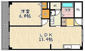 ミシガンハウス浜大津 502 ｜ 滋賀県大津市島の関121-3（賃貸マンション1LDK・5階・43.01㎡） その2