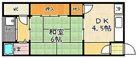 カキノウチアパートメント 001 ｜ 京都府京都市山科区四ノ宮垣ノ内町23番地2（賃貸アパート1DK・1階・21.70㎡） その2