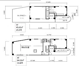 博石ビルの間取図画像