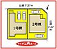 間取り：2号棟　配置図