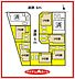 間取り：6号棟　配置図