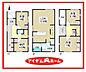 間取り：1号棟　間取図