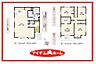 間取り：1号棟　間取図