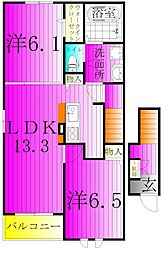 エスタブレA 2階/201