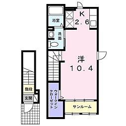 グラン ワンルームの間取図画像