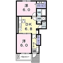 ブローテ・大井B 1階