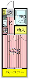 ヒルトップ南柏 2階/203