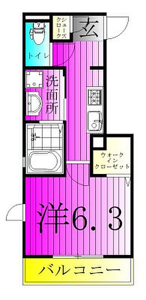 DiaResto 102｜千葉県柏市明原３丁目(賃貸アパート1K・1階・26.48㎡)の写真 その2