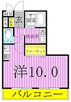 プレミエールあけぼの 106 ｜ 千葉県柏市あけぼの３丁目8-43（賃貸アパート1R・1階・28.62㎡） その2