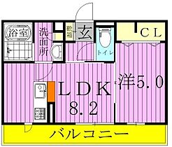 ブラウ天王台 303 ｜ 千葉県我孫子市天王台４丁目5-59（賃貸アパート1LDK・3階・33.42㎡） その2