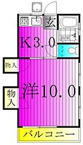 フタミコーポ 207 ｜ 千葉県流山市向小金１丁目223-28（賃貸アパート1K・2階・27.94㎡） その2