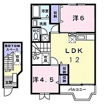 アウローラA 202 ｜ 栃木県佐野市堀米町3327（賃貸アパート2LDK・2階・58.12㎡） その2