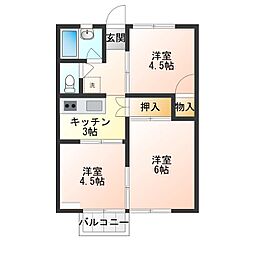 メナー佐野 C 2階/202