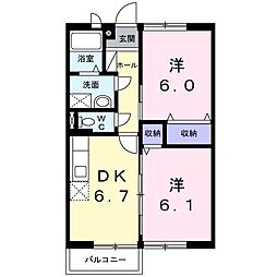 メゾンポエム 2階/203