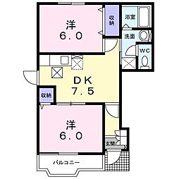 サンライトハウスB 1階/101