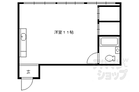 京都府京都市右京区西京極北大入町（賃貸マンション1K・5階・22.47㎡） その2