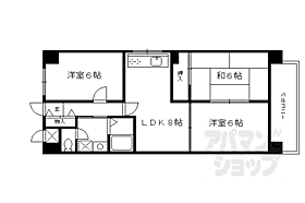 京都府京都市右京区太秦京ノ道町（賃貸マンション3LDK・2階・59.40㎡） その2