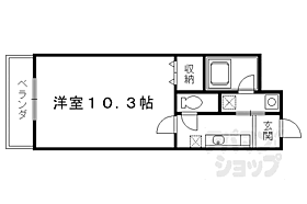 シャルレ10番館 302 ｜ 京都府京都市西京区御陵鴫谷（賃貸マンション1K・3階・28.67㎡） その2