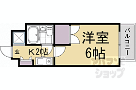 インペリアル桂 105 ｜ 京都府京都市西京区桂坤町（賃貸マンション1K・1階・18.80㎡） その2