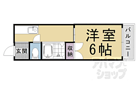 京都府京都市右京区西京極堤外町（賃貸マンション1K・2階・18.00㎡） その2