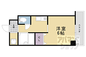 プランドール 301 ｜ 京都府京都市西京区桂野里町（賃貸マンション1R・3階・19.60㎡） その2