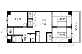 京都府京都市右京区太秦森ケ西町（賃貸マンション3LDK・5階・62.00㎡） その2