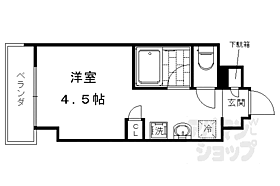 京都府京都市右京区西京極北大入町（賃貸マンション1R・1階・15.78㎡） その2