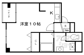 京都府京都市右京区西京極豆田町（賃貸マンション1K・6階・29.29㎡） その2