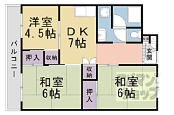🉐敷金礼金0円！🉐洛西北福西市営住宅