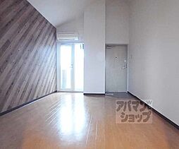 JR山陰本線 太秦駅 徒歩10分の賃貸マンション 4階ワンルームのリビング/ダイニング