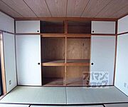 和室にある収納は広めです。