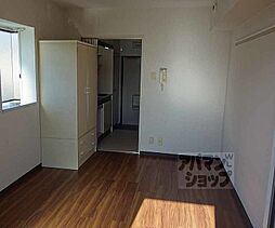 ジョイフル桂 401 4階1Kのリビング/ダイニング