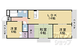 間取図画像 3LDK