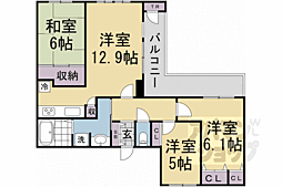 間取図画像 3LDK