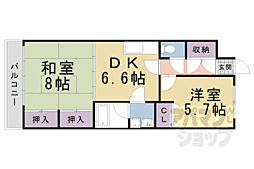 間取図画像 2DK