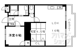 ファーム・エイト 2LDKの間取図画像
