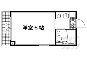 京都府京都市右京区鳴滝松本町（賃貸マンション1K・2階・16.00㎡） その2