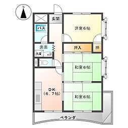 メゾン栗真 1階