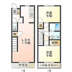 レイクサイドヴィラ A 2階/105