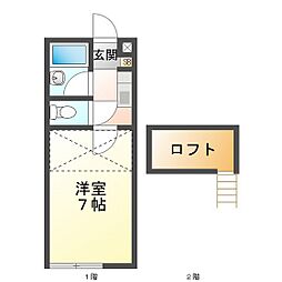 マリオ一身田 A棟 2階