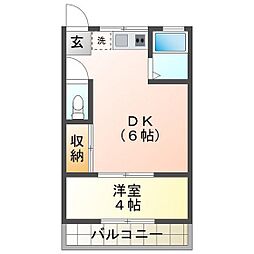 渋見ハイツA 2階/202