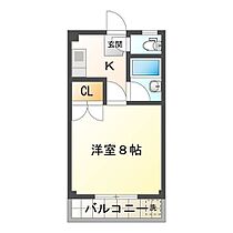 ハイツ坂野 203 ｜ 三重県津市栗真町屋町（賃貸アパート1K・2階・26.00㎡） その2